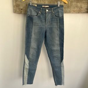 Multi-denim Levi’s jeans
